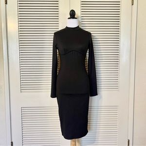 Heart & Hips Bustier Bodycon Stretch Dress